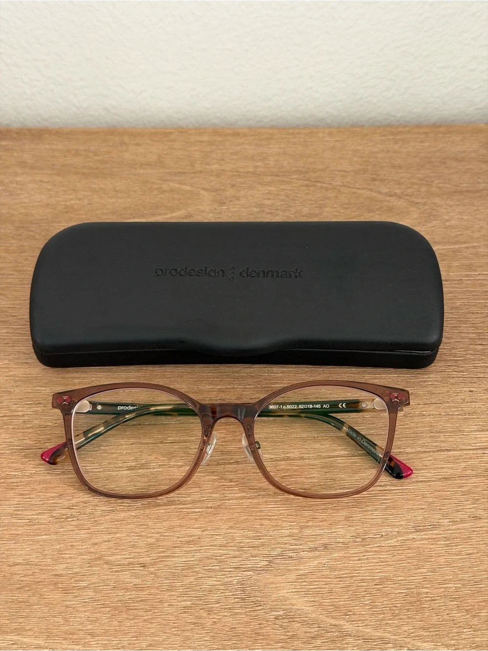 Women's Brown Gradient Rectangular Optical Glasses